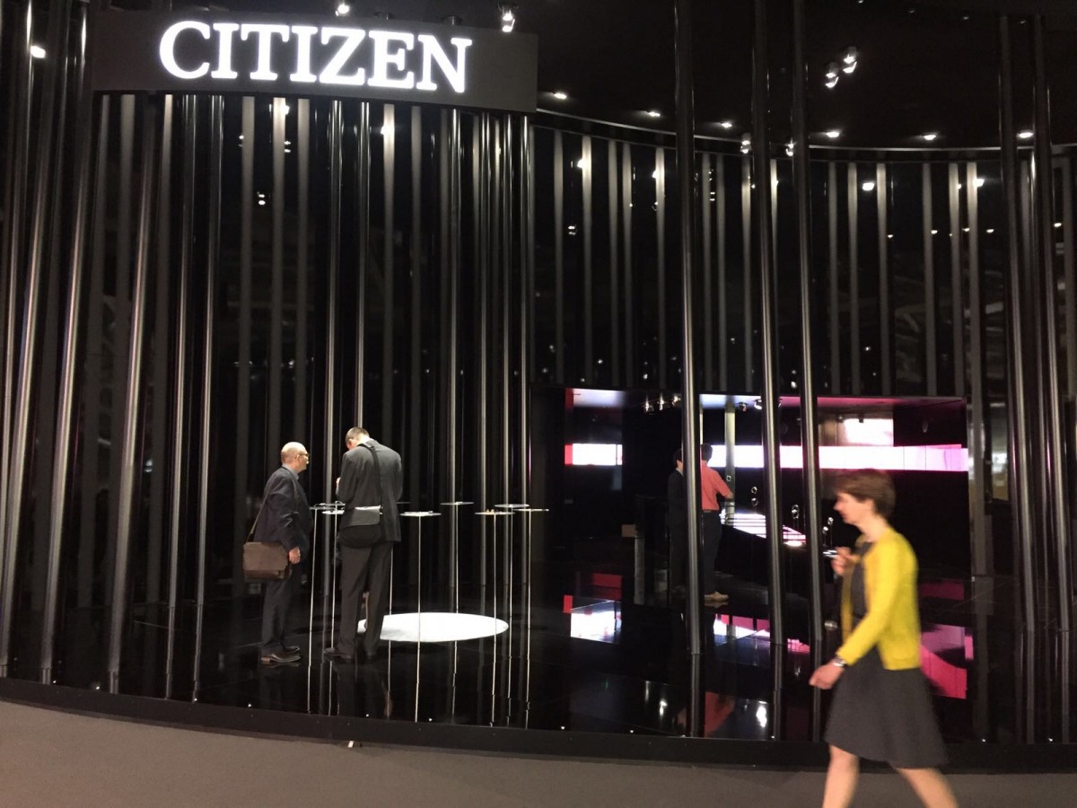 Citizen Display Baselworld 2017