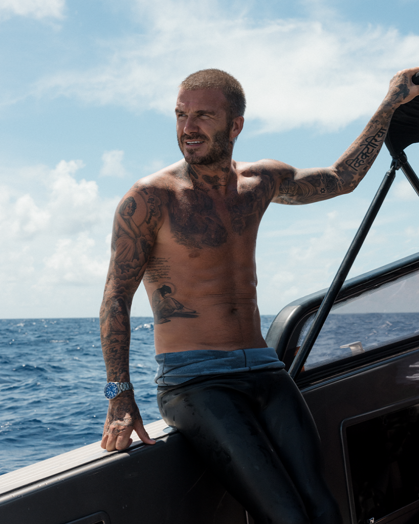 TUDOR x Beckham Dare to Dive Pelagos Blue