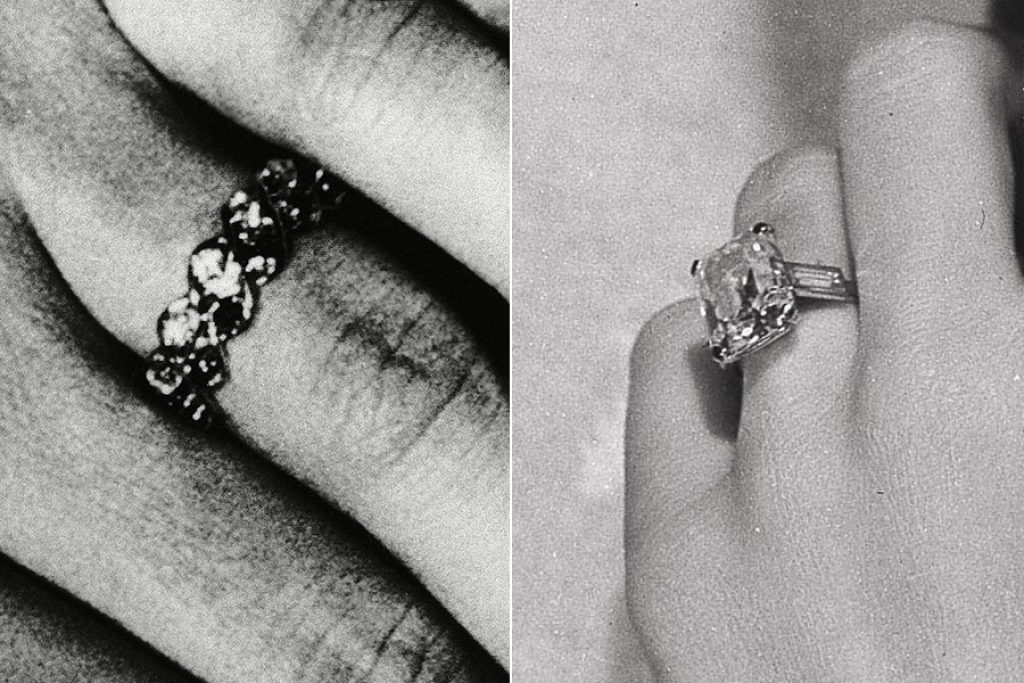 Grace Kelly - Engagement Ring Changes