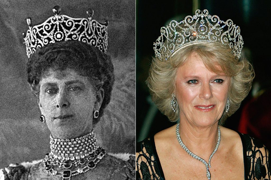 The Duchess of Cornwall - Tiara Changes