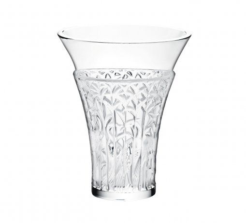 Lalique Glass Ibis Vase-1