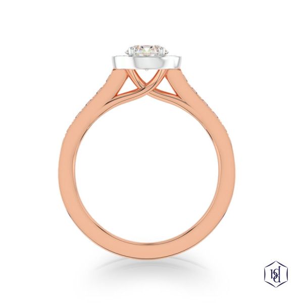Dulcina Engagement Ring, 0.51ct-2