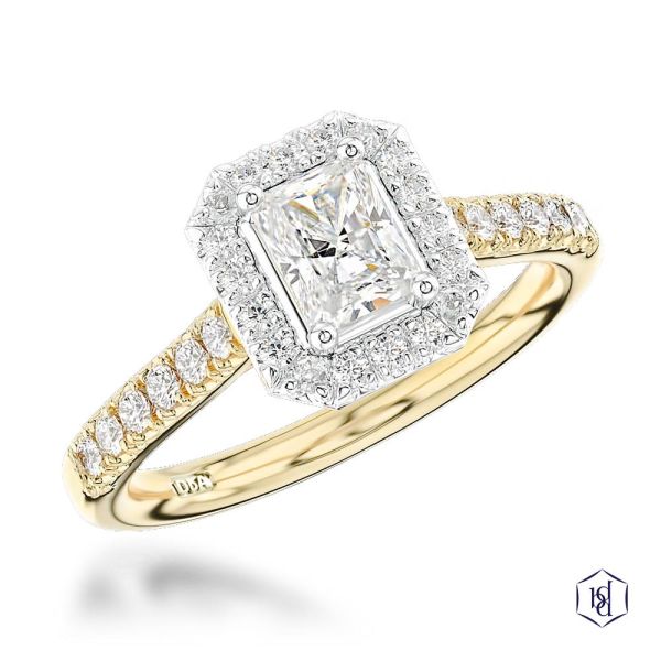 Skye Radiant Engagement Ring, 0.5ct-0150085