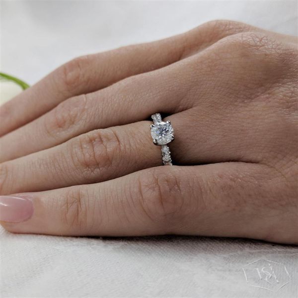 Skye Classic Engagement Ring, 0.5ct-3