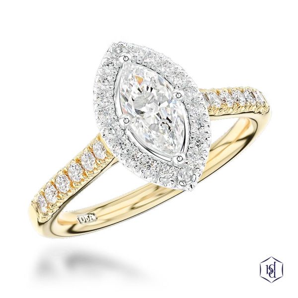 Skye Marquise Engagement Ring, 0.4ct-0150029