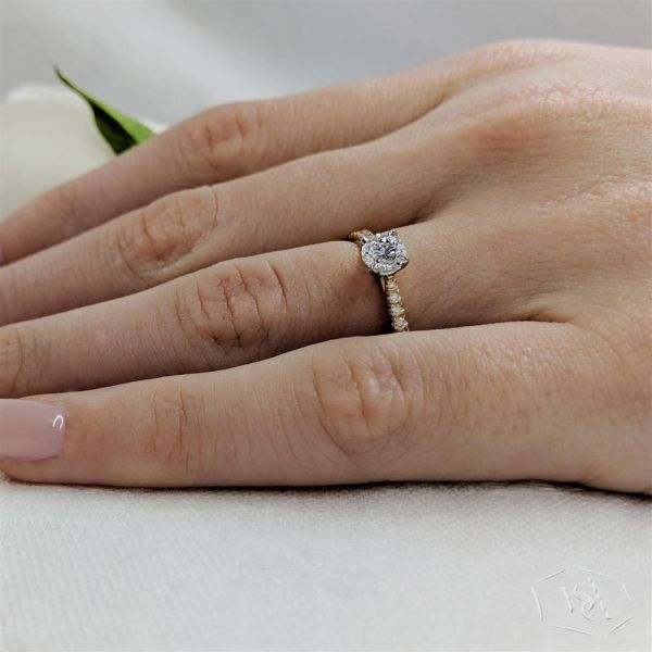 Skye Classic Engagement Ring, 0.42ct-2