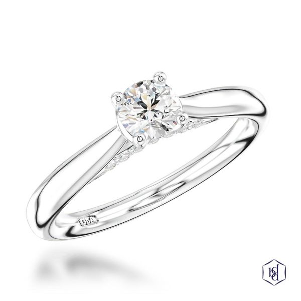 Oxford Engagement Ring, 0.3ct-1