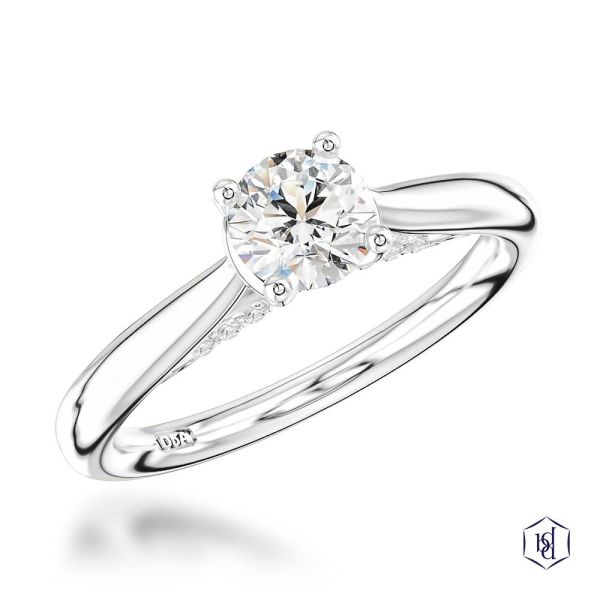 Oxford Engagement Ring, 0.72ct-1