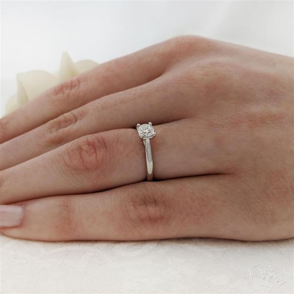 Aura Classic Engagement Ring, 0.5ct-2