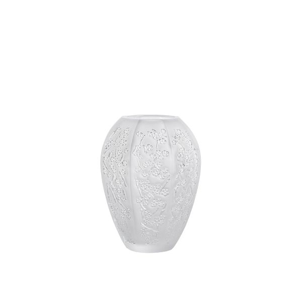 Lalique Sakura Clear Medium Vase-1