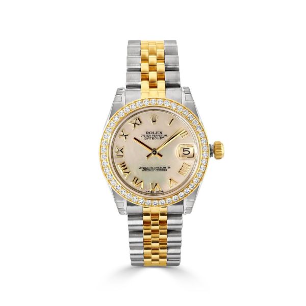 Pre-Registered Rolex Datejust 31mm Steel & 18ct Yellow Gold Mother of Pearl Dial Watch-1