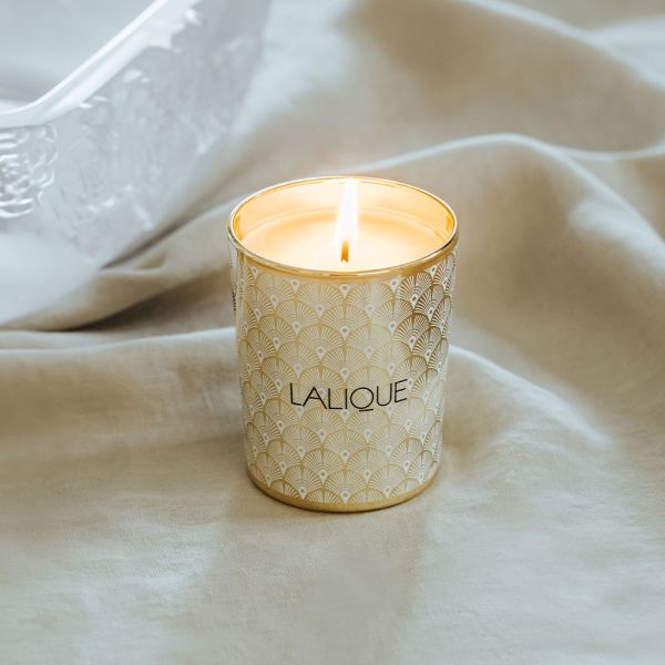 Lalique White Feather Scented Candle 190g-4