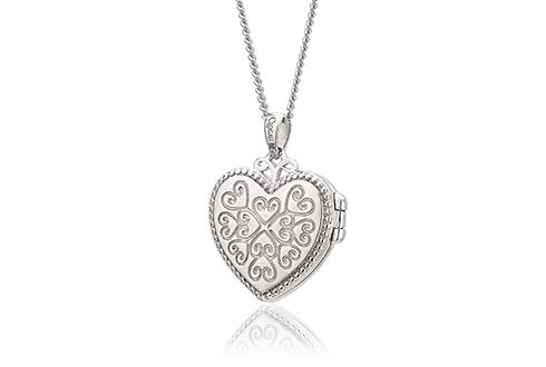 Clogau The Two Queens Ruby Locket-3