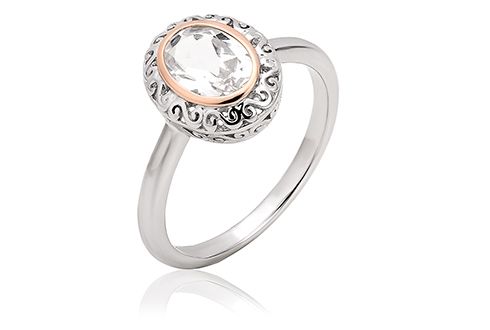 Clogau Looking Glass Ring - Size P-2