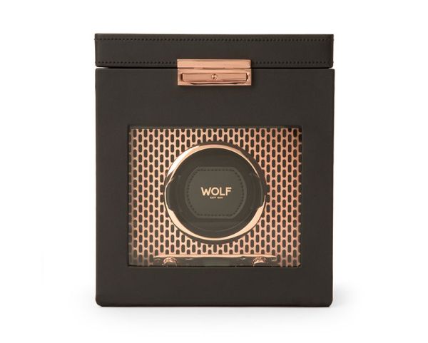 Wolf Axis Single Watch Winder with Storage-1