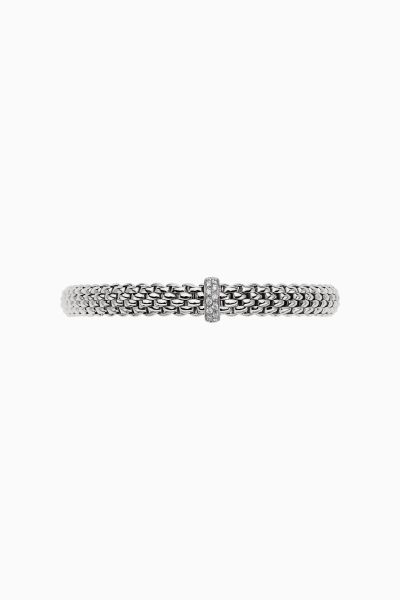 FOPE 18ct White Gold Vendôme Diamond Bracelet - 560BBBRM-WG-3