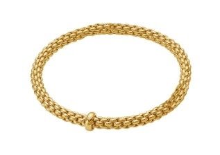 FOPE 18ct Yellow Gold Solo Bracelet-1