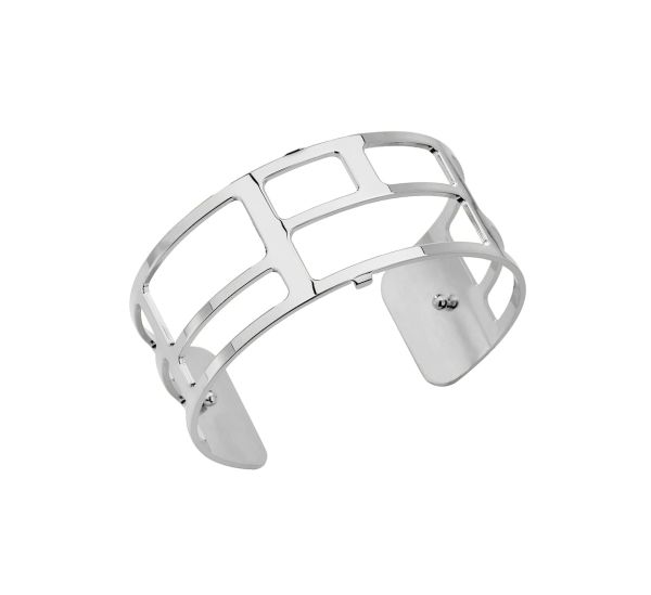 Les Georgettes Ladies Silver 25MM Labryrinthe Bangle-1