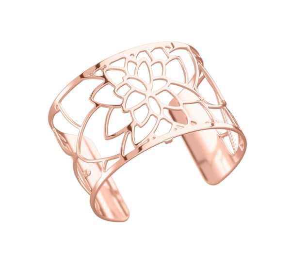 Les Georgettes Ladies Rose Gold 40MM Nénuphar Cuff Bangle-1