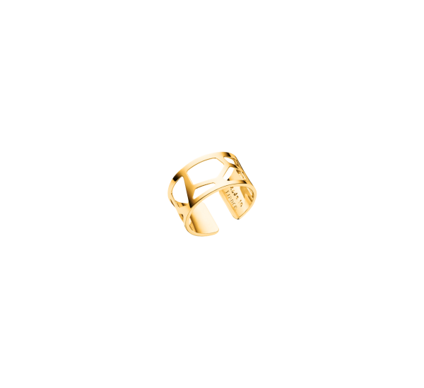 Les Georgettes Ladies Yellow Gold 12MM Giraffe Ring-1