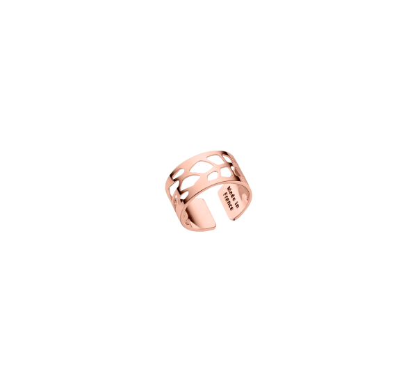 Les Georgettes Ladies Rose Gold 12MM Fourgere Ring - Size 58-1