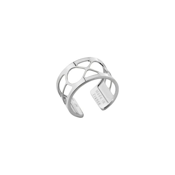 Les Georgettes Ladies Silver 12MM Infini Ring - Size 52-1
