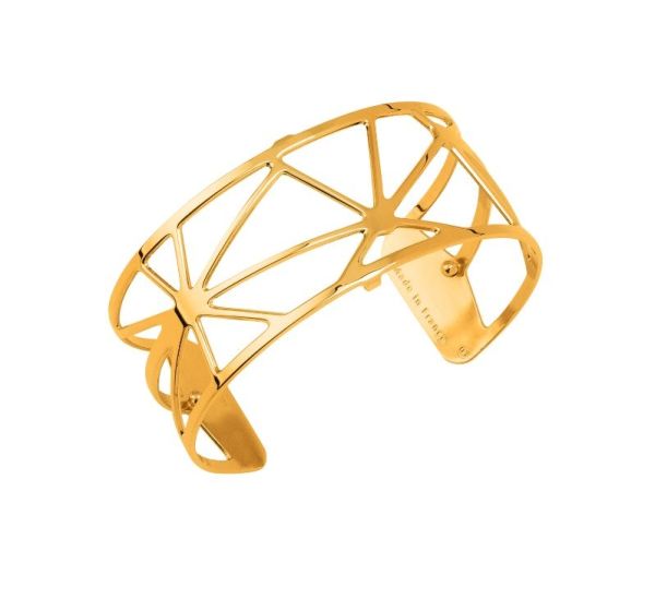 Les Georgettes Ladies Yellow Gold 25MM Solaire Bangle-1