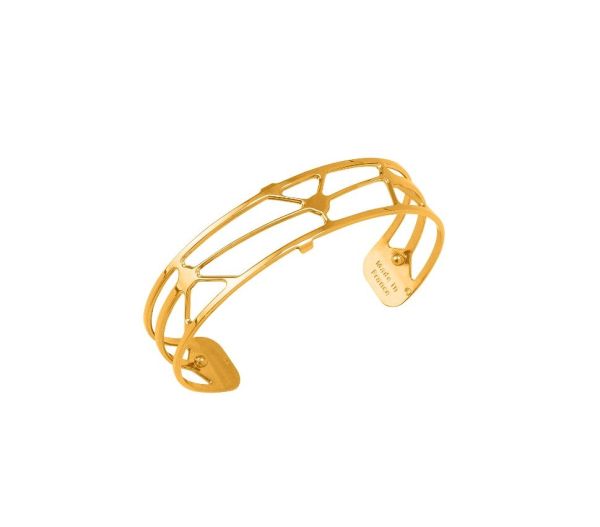 Les Georgettes Ladies Yellow Gold 14mm Solaire Bangle-1
