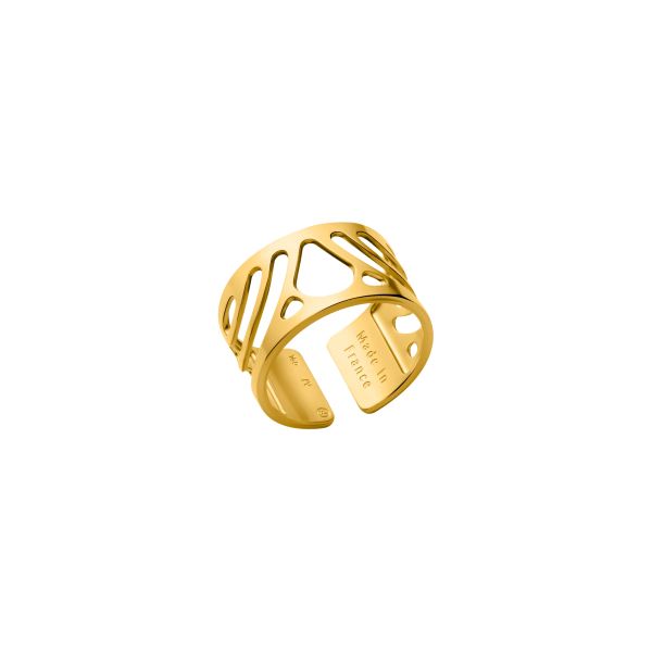 Les Georgettes Ladies Yellow Gold 12MM Poisson Ring-1