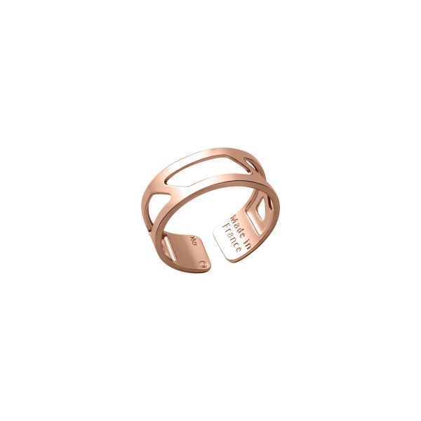 Les Georgettes Ladies Rose Gold 8MM Ruban Ring-1