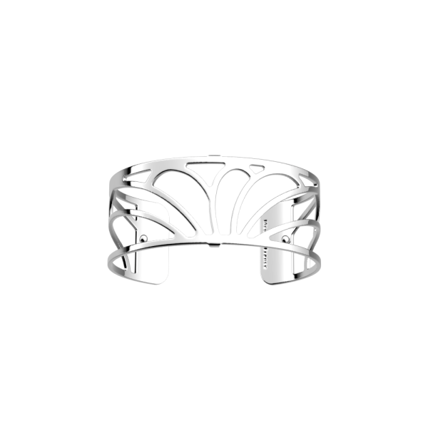 Les Georgettes Ladies Silver 25MM Rosee Bangle-1