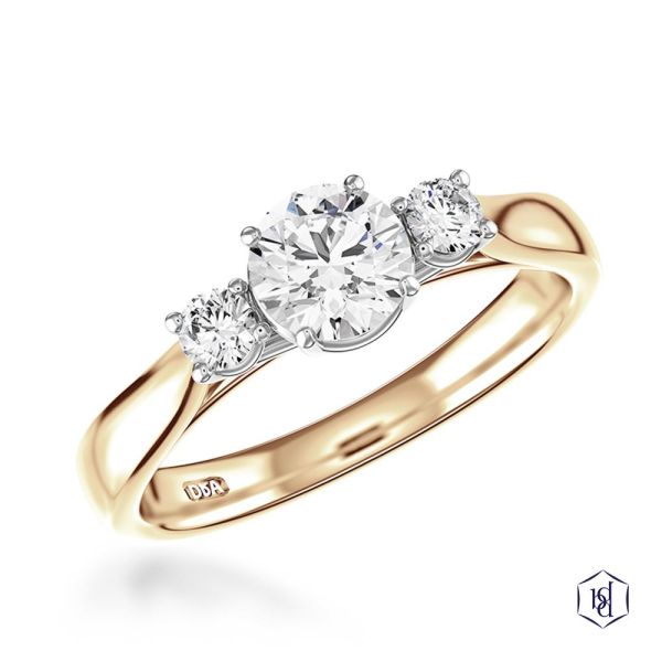 Aldany Engagement Ring, 0.4ct-0163010