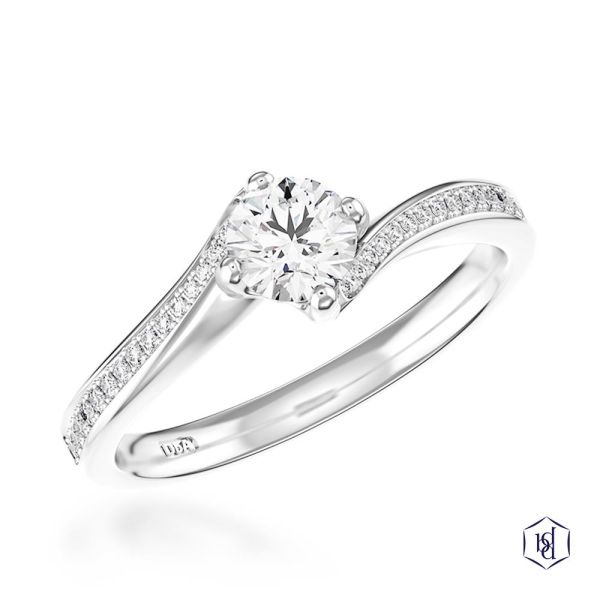 Dursey Engagement Ring, 0.52ct-0171001