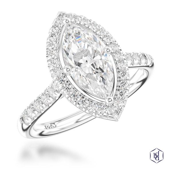 Skye Marquise Engagement Ring, 1.02ct-1