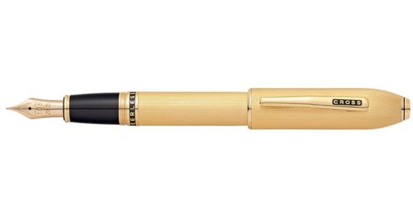 Cross Peerless 125 23KT Gold Plated Fountain Pen-1