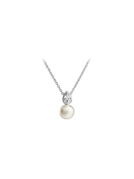 Jersey Pearl Ladies Amberley Single Stone Pearl Pendant-1