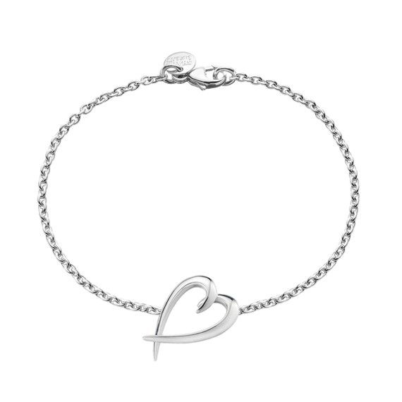 Shaun Leane Ladies Silver Signature Heart Bracelet-1