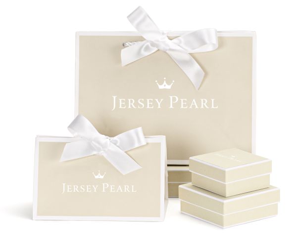 Jersey Pearl Ladies Yellow Gold Vermeil Sky Blue Silk Pearl Tassel Bracelet-2