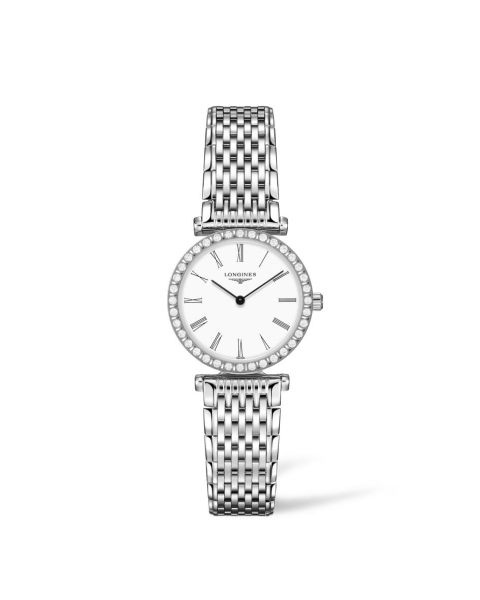 Longines La Grande Classique Diamond White Dial Bracelet Watch-1