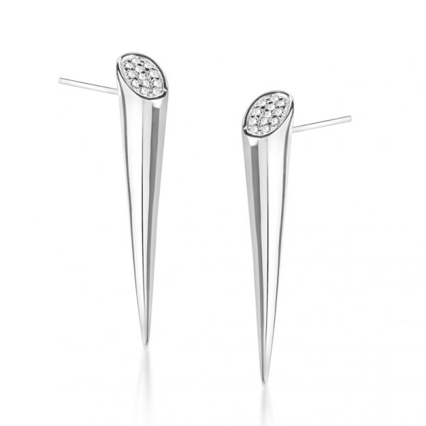 Rachel Galley Molto Straight Diamond Stud Earrings-1
