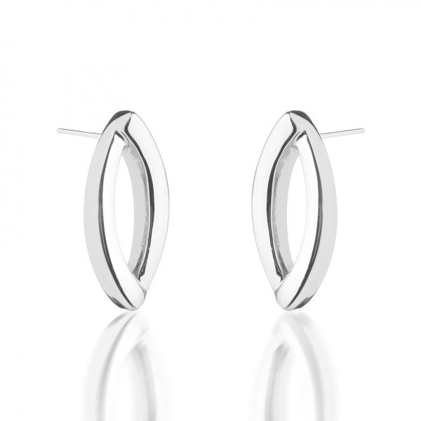 Rachel Galley Molto Link Stud Earrings-1