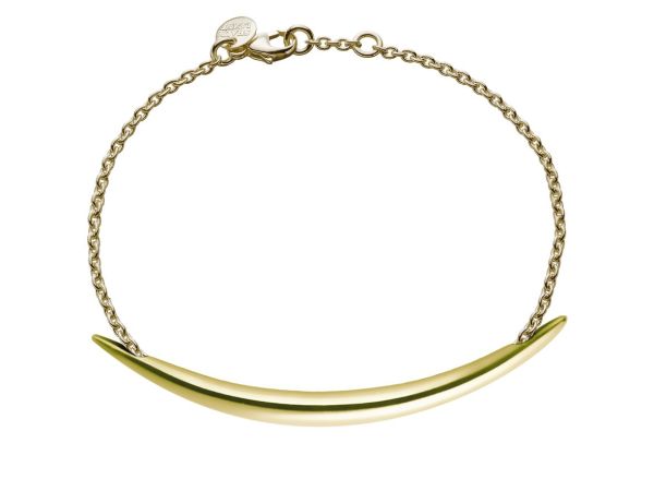 Shaun Leane Silver and Gold Vermeil Quill Bracelet-1