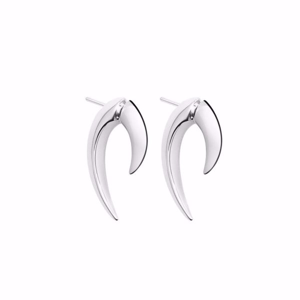Shaun Leane Silver Talon Earrings-1