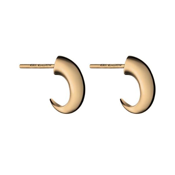 Shaun Leane Rose Gold Vermeil Cat Claw Hoop Earrings-3325386