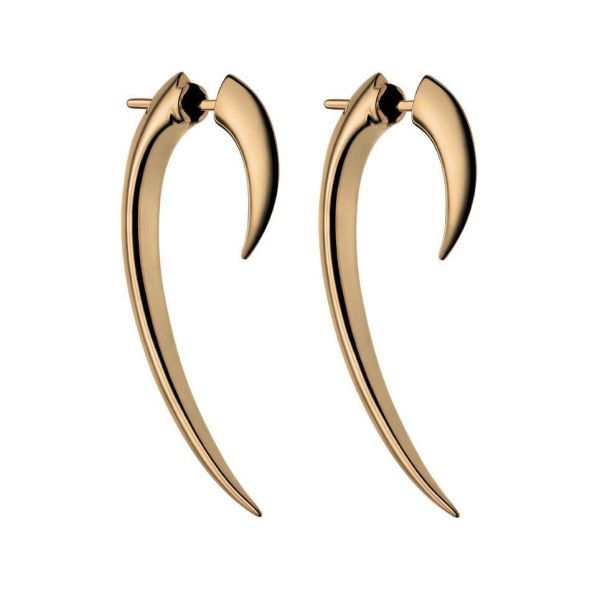 Shaun Leane Rose Gold Vermeil Hook Earrings-1