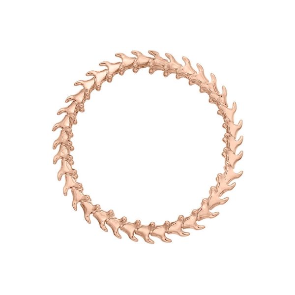 Shaun Leane Rose Gold Vermeil Serpents Trace Slim Bracelet-1