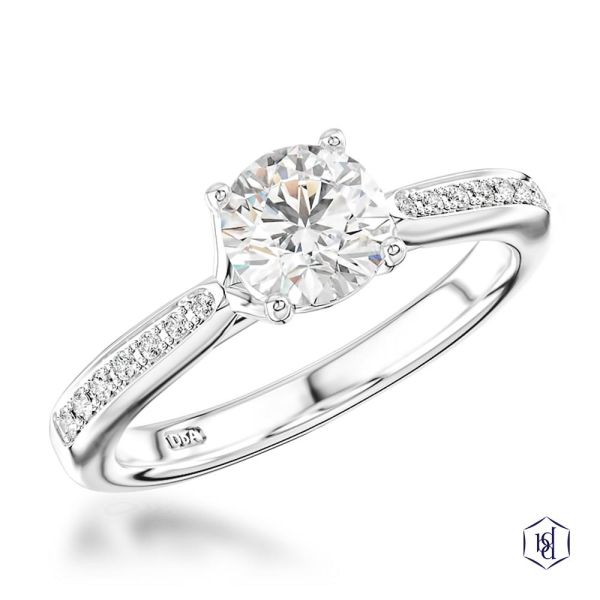 Lyal Engagement Ring, 0.55ct-0158002