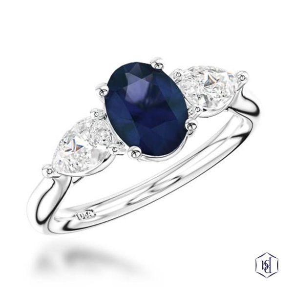 Florentine Oval Engagement Ring, 2.05ct-0203152