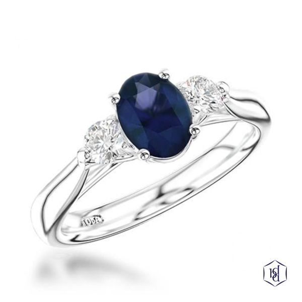 Tulip 3 Oval Engagement Ring, 0.84ct-0203151