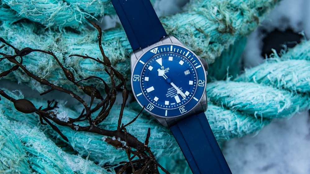 TUDOR Pelagos Blue Watch Underwater 